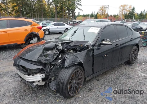 2013 BMW 335I из США, поврежденный, VIN WBA3A9C59DF475958